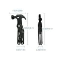 thumbnail image 5 of Multitool for Men | Stainless Steel Survival Gadget | Compact 15.4x7.2x2.2cm | Heavy Duty Multi-tool for Camping, Hiking, Fishing, Backpacking, Home, Car | Gift Idea | 1 Pack, 5 of 8