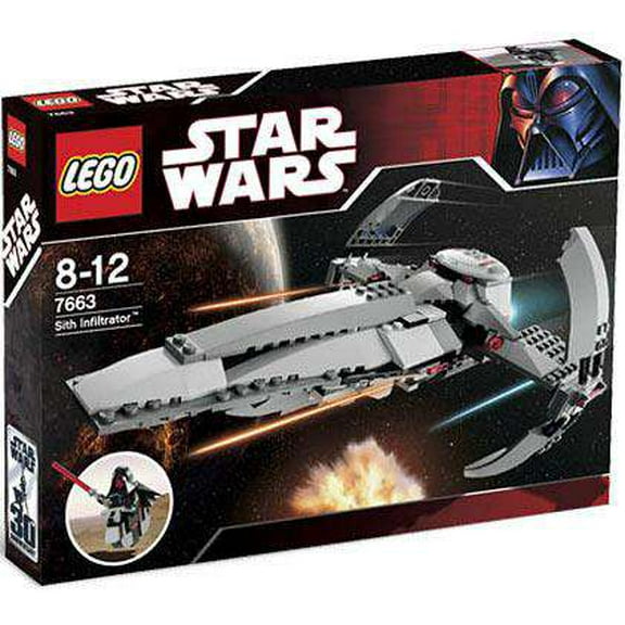 Pre-Owned Star Wars Phantom Menace Sith Infiltrator Set LEGO 7663 [Damaged Package]