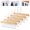 5 Hangers, variant on Topekada 3 Pack Belt and Bra Hangers with Hooks,Space Saving Bra Hangers for Closet and Laundry,360 Degree Rotating Wooden Tie Hanger with 8 Hooks for Tank Top,Jeans,Scarf(Nature)