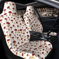 thumbnail image 4 of Goofa Red Mushroom Printed Car Seat Covers, Automotive Seat Covers for Cars Trucks and SUVs, Quick Setup Universal Fit Elastic Seat Covers-1, 4 of 6