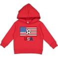 thumbnail image 2 of Inktastic USA Soccer Toddler Hoodie, 2 of 4