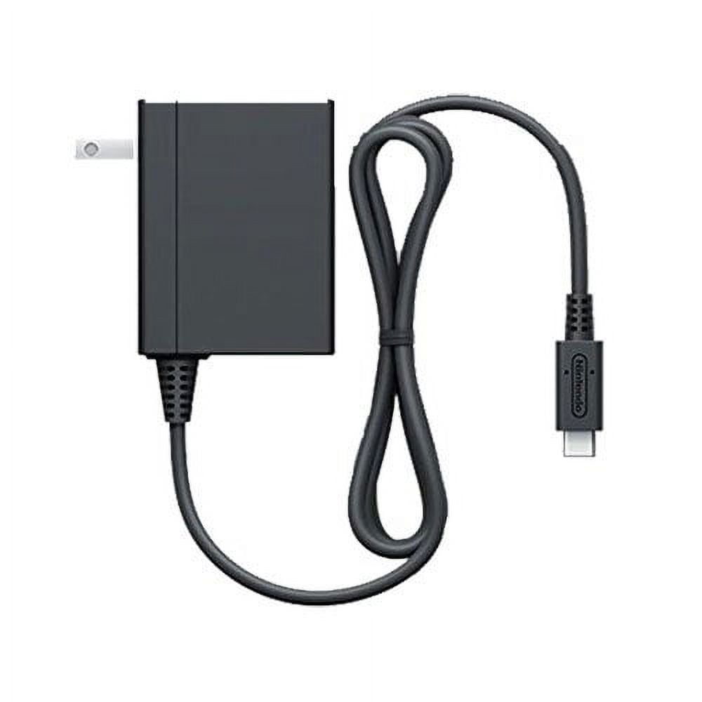 Nintendo Switch 本体　ドック　ACアダプタ Free Shipping! Nintendo AC Adapter Black for Nintendo Switch