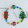 thumbnail image 1 of Charming Gingerbread For Man & Christmas Tree Beaded Bracelet - Cute Holiday Charm, Perfect for Festive Celebrations & Gifts, 1 of 8