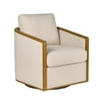 thumbnail image 2 of Better Homes & Gardens Windsor Swivel Accent Chair, Cream, 2 of 8