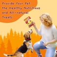 thumbnail image 6 of (4 pack) Jungle Calling Triple Flavor Rolls Dog Treats,Real Chicken Duck Beef Meat, Rawhide Free Dog Snacks, 14 OZ, 6 of 10