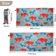 thumbnail image 3 of GZHJMY American Flag Elephant Donkey Beach Towel - Lightweight Compact Oversized Travel Towels - Super Absorbent Quick Dry Towel for Swimming Camping Holiday（72）, 3 of 7