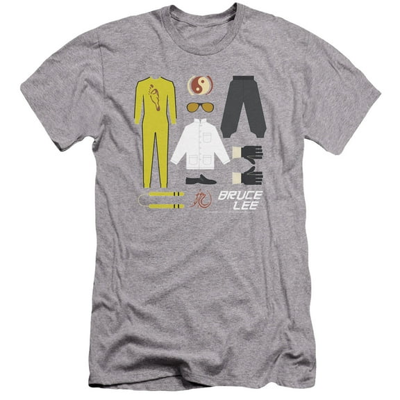 Bruce Lee - Lee Gift Set - Premium Slim Fit Short Sleeve Shirt - Large