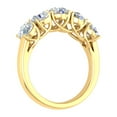 thumbnail image 2 of 2 Carat 5-Stone Diamond Wedding Band Ring in 14K Yellow Gold (Ring Size 10.75), 2 of 6