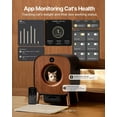 thumbnail image 3 of PAWBBY Self Cleaning Litter Box, Automatic Cat Litter Box Self Cleaning for Multi Cats, TUV Certified/Anti-Pinch/Safety Protection/Odor Removal/APP Control Extra Large Litter Box with Mat & Liner, 3 of 5