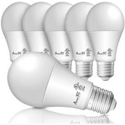 A19 LED Light Bulbs- 6 Pack, AmeriTop Efficient 14W(100W Equivalent) 1600 Lumens General Lighting Bulbs, UL Listed, Non-Dimmable, E26 Standard Base (2700K Soft White)