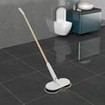 thumbnail image 4 of Electric Mop Cordless, 150 RPM Dual-Spin Floor Mop with 2000mAh Rechargeable Battery, 60+ Mins Runtime, Lightweight 2.3 Lbs, Adjustable Height for Hardwood Tile Laminate Floor Cleaning, 4 of 12