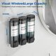 thumbnail image 4 of Dispensador de champú y acondicionador Cabo Deseado Black 900 ml, 4 of 8