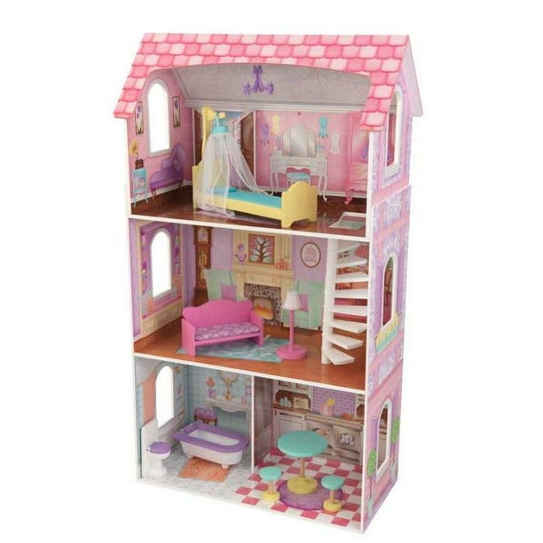 Casa de Munecas de Madera Kidkraft Penelope 65179 KidKraft KD 65179ML CAS Bodega Aurrera en linea