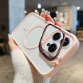 thumbnail image 1 of Lens Holder With Alloy Lens Film Transparent Acrylic Magnetic Shockproof Phone Case For iPhone 12 13 15 ProMax 14 Plus 11 Pro, 1 of 5