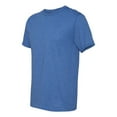 thumbnail image 4 of COUVER Durable High Density Cotton Heavyweight T Shirt Retro Heather Royal Medium (Mens), 4 of 5