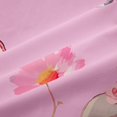 thumbnail image 5 of Erosebridal Elephant Blackout Curtains for Girls, Pink Butterflies Curtains Pack of 2 (42x84 Each), 5 of 6