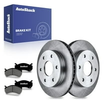 AutoShack 12.01" (305 mm) Front Vented Brake Rotors   Premium Ceramic Brake Pads | Replacement for 2007 GMC Sierra 1500 Classic 2003-2008 Chevrolet Express 1500 2000-2006 GMC Yukon | 6-PC Brake Kit