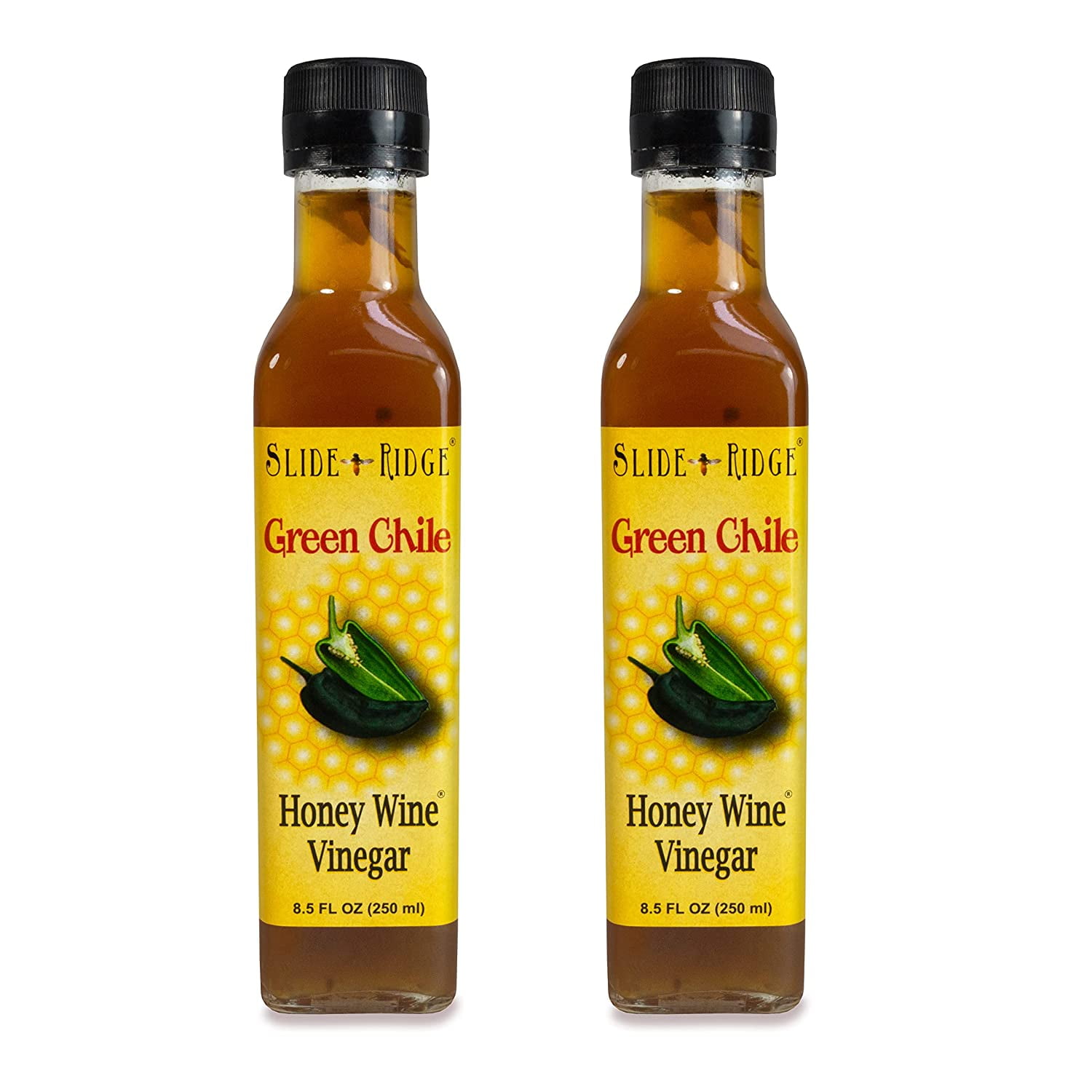 Slide Ridge Green Chile Honey Wine Vinegar 8.5 fl oz Create enticing