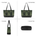thumbnail image 6 of FORMRS Canvas Laptop Tote Bag for Women with 15.6" Computer Compartments Shoulder Handbag, Hand Drawn Christmas Trees, 6 of 7