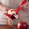 thumbnail image 3 of Ceramic Knife Set Professional Kitchen Knife with Sheath,Super Sharp Rust Proof Stain Resistant (6" Chef Knife,5" Utility Knife,4" Fruit Slicer,3" Paring,One Peeler), 3 of 8