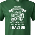 thumbnail image 4 of Inktastic Tractor Woman T-Shirt, 4 of 5