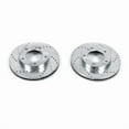 thumbnail image 2 of Power Stop Front Pair of Drilled and Slotted Brake Rotors JBR1512XPR Fits 2006 Kia Sorento, 2 of 4