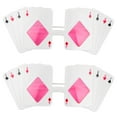 thumbnail image 1 of White ABS Party Glasses for Fun Photo Props and Playing Cards Supplies 2 Pieces, 1 of 8