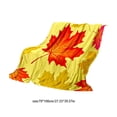 thumbnail image 3 of Lilixerw Fall Leaves Throw Blanket Gifts for Women Girls Boys,Super Soft Cozy Smooth Lightweight,Autumn Blankets Maple Leaf Decoration,for Home Bedroom Sofa Thanksgiving Day, 3 of 6
