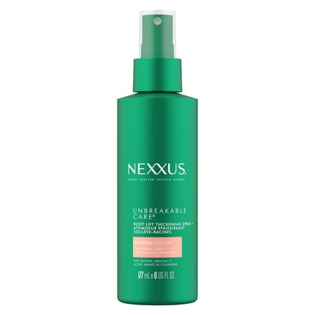 Nexxus Unbreakable Care Root Lift Thickening hairspray with Biotin, 6 fl oz
