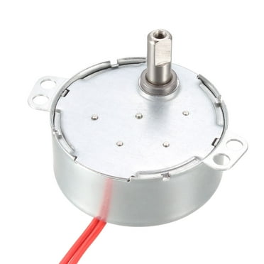 Uxcell Synchronous Motor Turntable Gear Box for Microwave Oven  AC 12V 5-6RPM Speed 50-60Hz CCW 4W