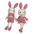 thumbnail image 4 of Juego De Para Principiantes BLESIY Conejos Lindos Accesorios De Gancho De Hilo 2x Rosa Amarillo, 4 of 8