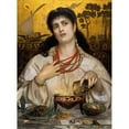 thumbnail image 2 of Frederick Sandys 11x14 Black Ornate Wood Framed Double Matted Museum Art Print Titled: Medea (1868), 2 of 5