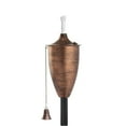 thumbnail image 5 of Legends International Large Elegant Tiki Torch Hammered Copper - 1 Pack, 5 of 5