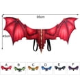 thumbnail image 3 of Adult Super Soft Dragon Wing Halloween Christmas Costume Props, 3 of 8