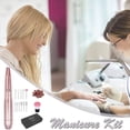 thumbnail image 1 of PVCS Electric Nail File Set 11 In 1 Professional Nail Clippers For Callus Removal, 1 of 6