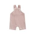 thumbnail image 1 of Infant Girl Sleeveless Romper Buttons Jumpsuit Bodysuit Summer Clothing, 1 of 9