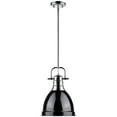 thumbnail image 2 of Beaumont Lane Small Steel Pendant in Chrome and Black, 2 of 2