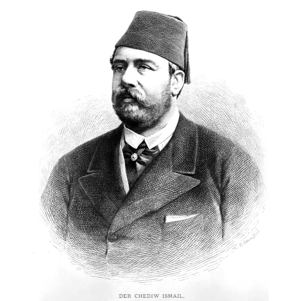 Stretched Canvas Art - Ismail Pasha (1830-1895). /Nkhedive Of Egypt