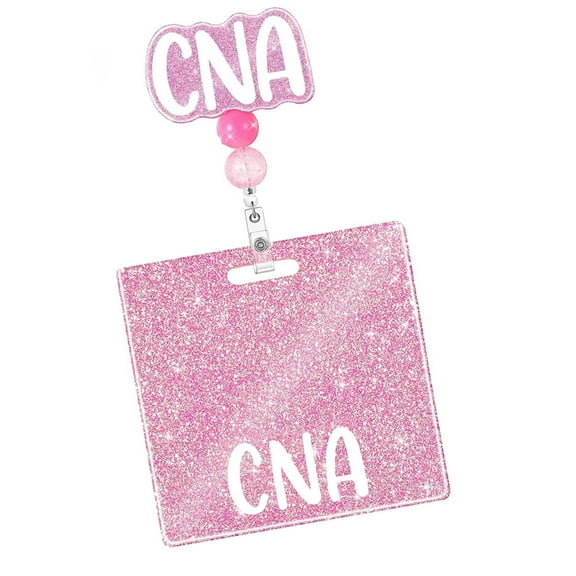 Nurse Badge Buddy Badge Holder Glittering Badge Reels Nurse Badge Cards