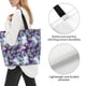 thumbnail image 3 of Disketp Purple Marble Texture Bolsa Tote Estampada para Mujer, Bolso de Hombro y de Mano para Compras y Viajes, 3 of 8