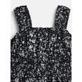 thumbnail image 2 of Weekend Academy Girls Printed Cotton Tank Dress with Smocked Waist, Sizes 4-18, 2 of 3