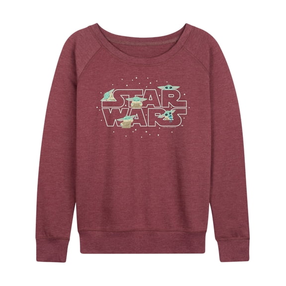 Star Wars - The Mandalorian Grogu Star Wars - Wo Men's French Terry Long Sleeve Pullover