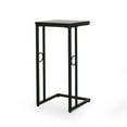 thumbnail image 6 of Noble House Maxwell Modern Faux Wood End Table, Matte Black, Black, 6 of 10