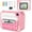 Pink, variant on Ushining Kids Camera Instant Print  Camera Rechargeable Digital Camera for 3-12 Years Boys Girls