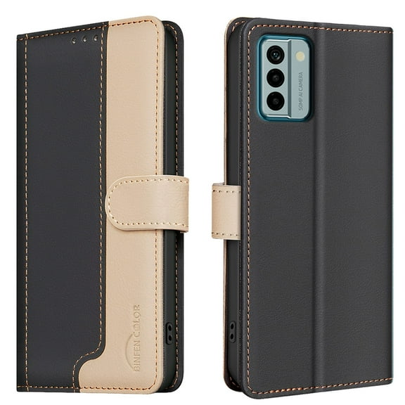 Leather Wallet Phone Case For Nokia G22 C32 C22 G42 G310 Phone Case Wallet Case with Quality Leather Phone Cover With Card Holder Zipper