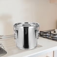 thumbnail image 4 of 1 Pce Marmite en Acier Inoxydable Grande Capacité Pot à Soupe Seau Polyvalent (9L), 4 of 4