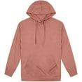 thumbnail image 2 of G-Style USA Men's Cross-Dyed Heather Jersey Lightweight Pullover Hoodie Sweatshirt MH13104 - Mauve - Medium, 2 of 5