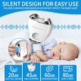 thumbnail image 7 of Electric Nail Clipper with 3 Speed Levels, Automatic Nail Clipper with Nail Clip Storage and LCD Digital Display, USB Rechargeable, 2 in 1 Portable Fingernail Trimmer for Kids,Adult, 7 of 7