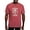 Crimson Red, variant on CafePress - Electrician T Shirt T Shirt - Mens Comfort Colors Shirt