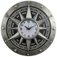 thumbnail image 3 of Wall clock - Compass Metal Wall Clock, 3 of 8